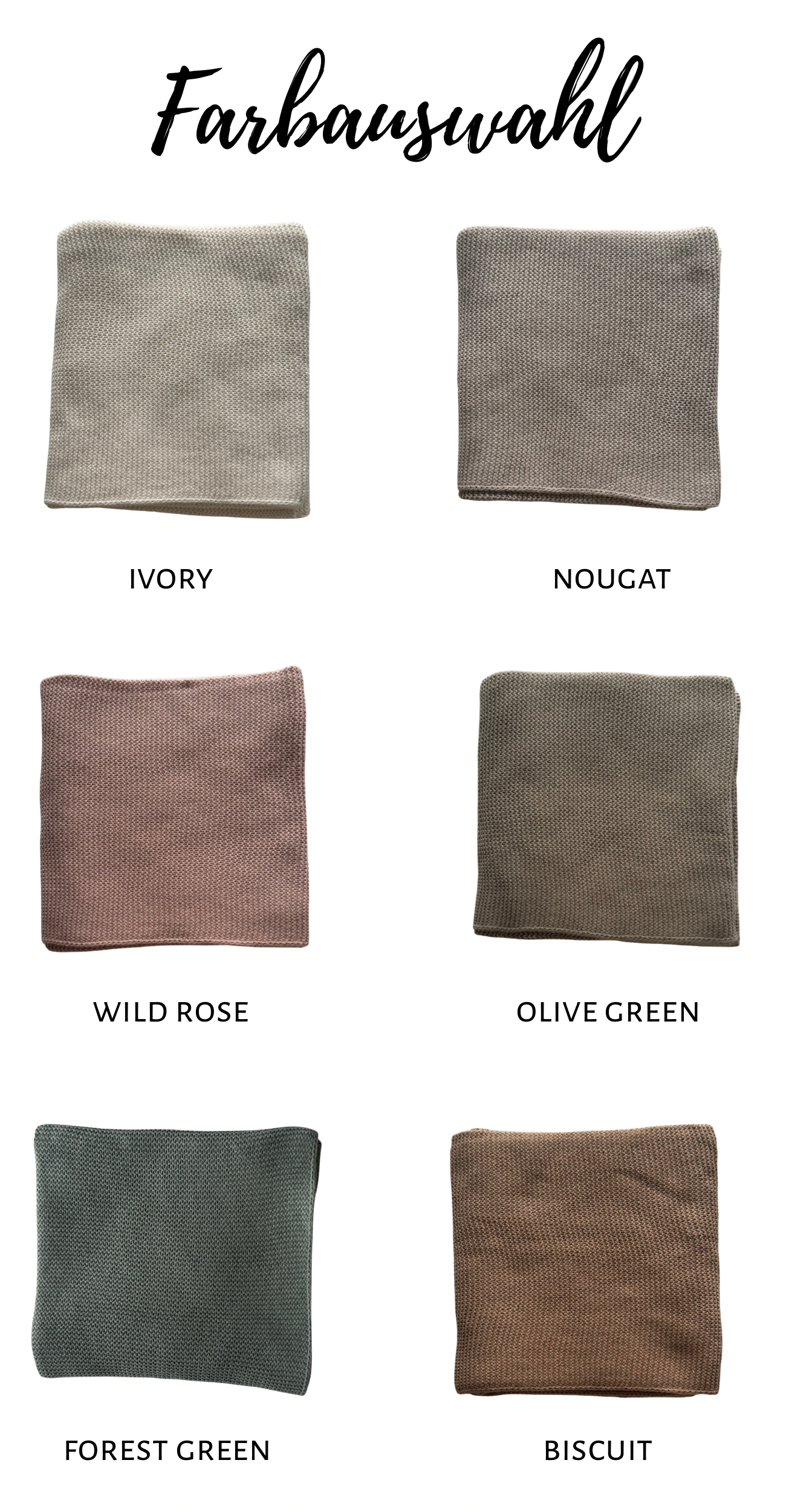Babydecke  – personalisiert mit Name