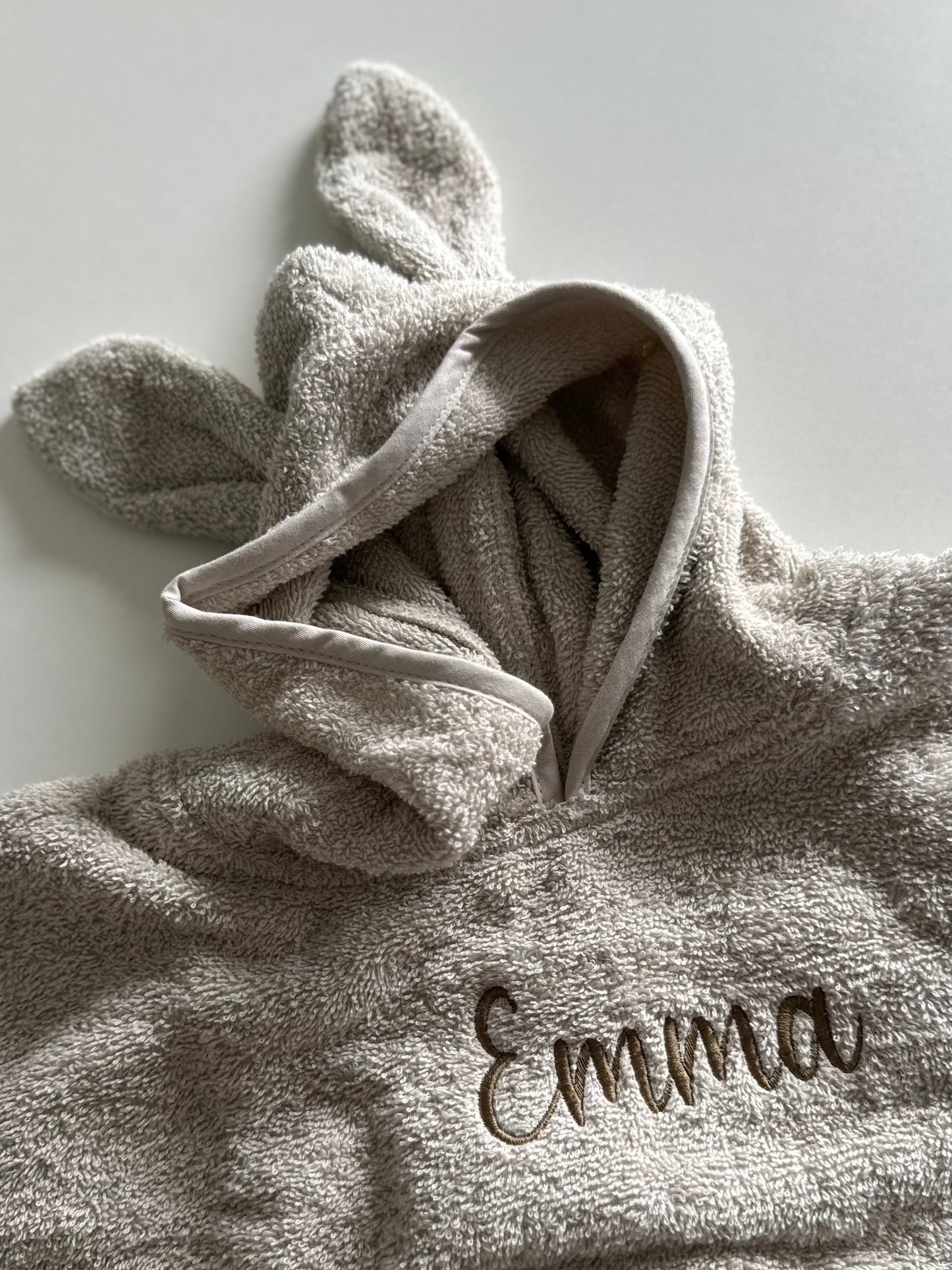 Badeponcho bestickt – personalisierbar mit Name