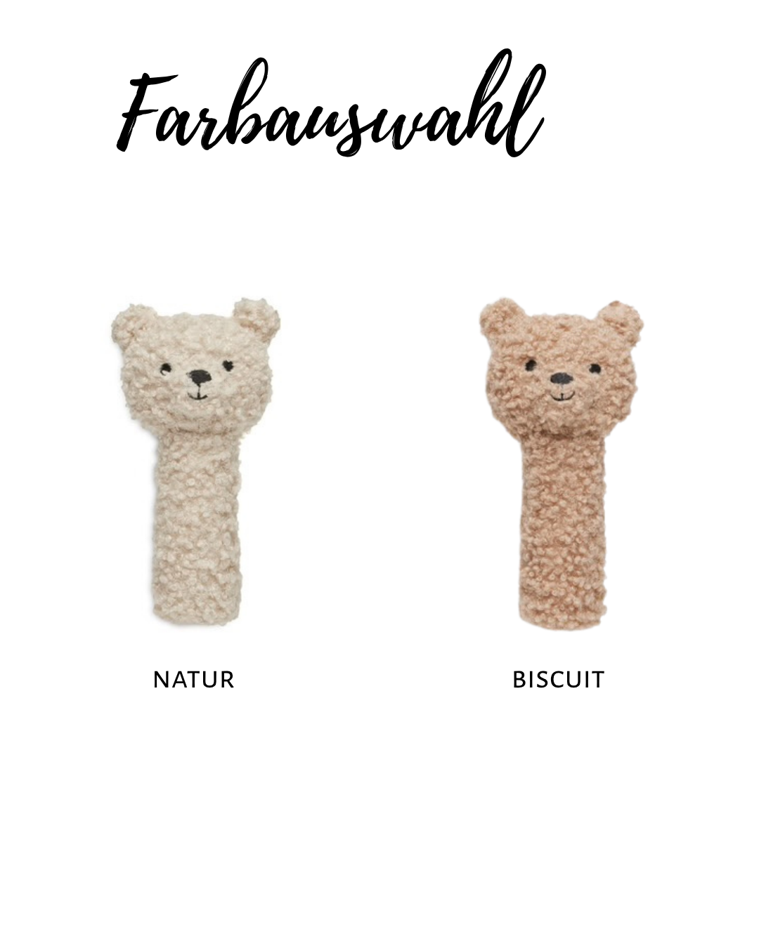 Rassel Teddy Bear –  Jollein